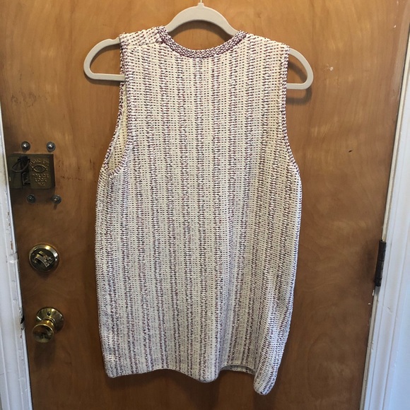 BNWT Knit Theory sleeveless sweater vest L Large - Picture 2 of 5